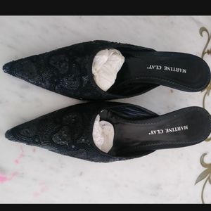 Martine Clay Black Shoes